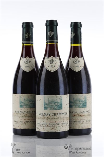 VOLNAY CHAMPANS 1999 - Jacques Prieur - 3 Bottles