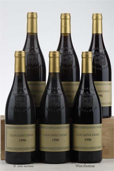 CLOS ST DENIS 1996 - Philippe Charlopin Parizot - 6 Bottles - Owc 6