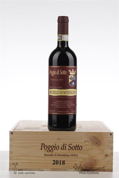 BRUNELLO DI MONTALCINO 2018 - Poggio Di Sotto - 3 Bottles - Owc 3