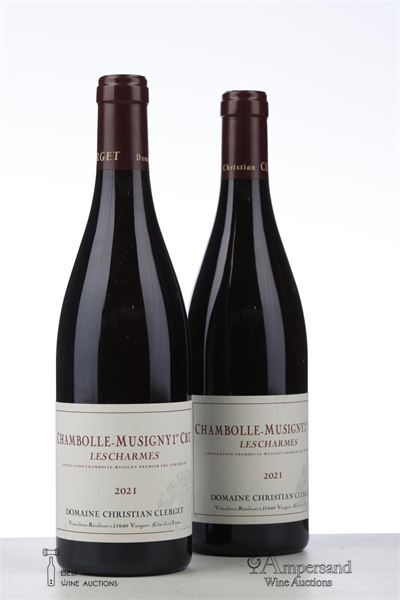 CHAMBOLLE MUSIGNY LES CHARMES 2021 - Christian Clerget - 2 Bottles