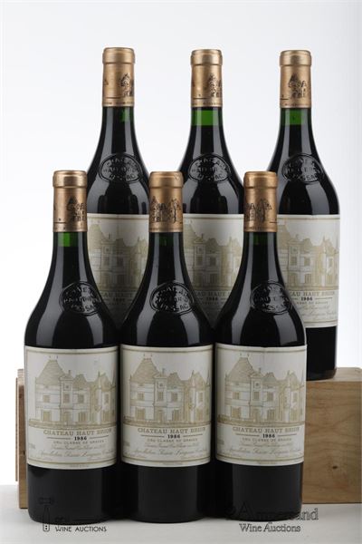 HAUT BRION 1986 - Mc - 6 Bottles