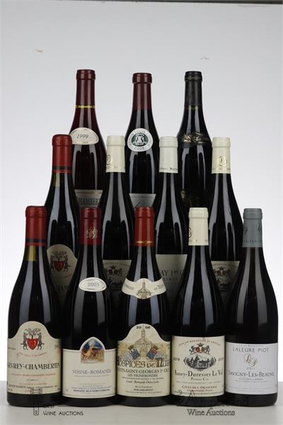 MIXED LOT BOURGOGNE - Various - 12 Bottles