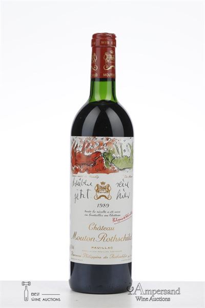 MOUTON ROTHSCHILD 1989 - Mc - 1 Bottle