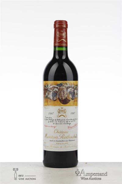 MOUTON ROTHSCHILD 1987 - Mc - 1 Bottle