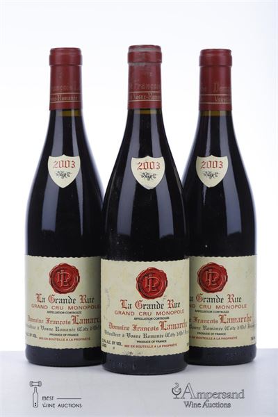 LA GRANDE RUE 2003 - Francois Lamarche - 3 Bottles