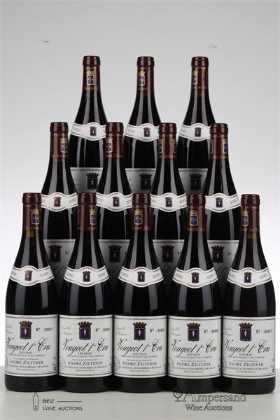 VOUGEOT LES CRAS 2010 - Chateau Andre Ziltener - 12 Bottles