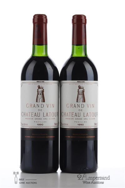 LATOUR 1990 - 2 Bottles