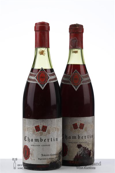CHAMBERTIN 1964 - Amsler Lecouvreur - 2 Bottles