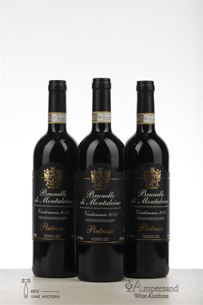 BRUNELLO DI MONTALCINO 2015 - Pietroso - 3 Bottles