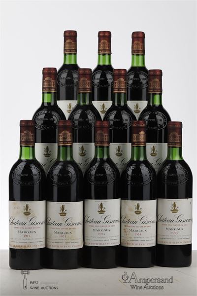 GISCOURS 1974 - Mc - 12 Bottles - Owc 12