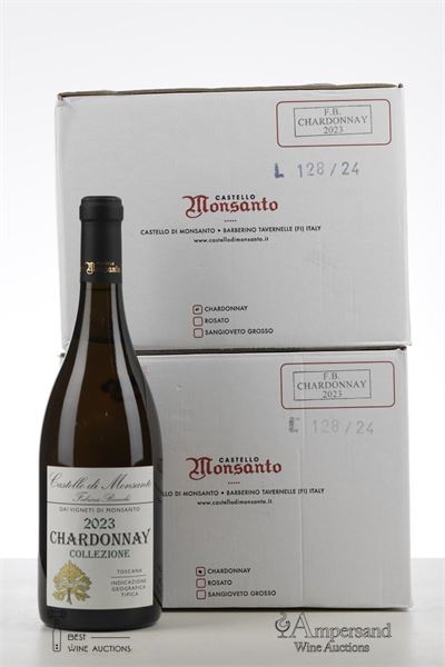 FABRIZIO BIANCHI CHARDONNAY COLLEZIONE 2023 - Castello Monsanto - 12 Bottles - Oc 6