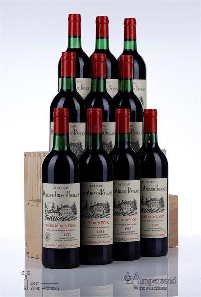 DUTRUCH GRAND POUJEAUX 1982 - 10 Bottles - Owc 12