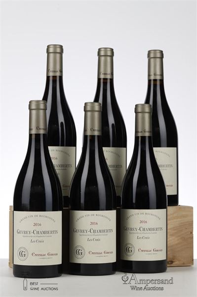GEVREY CHAMBERTIN LES CRAIS 2016 - Camille Giroud - 6 Bottles