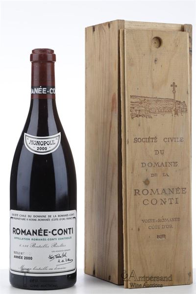 ROMANEE CONTI 2000 - Domaine de La Romanee Conti - 1 Bottle - Owc 1