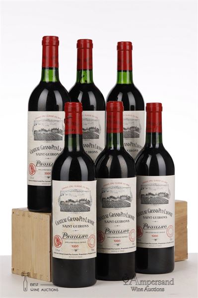 GRAND PUY LACOSTE 1986 - Mc - 6 Bottles - Owc 12