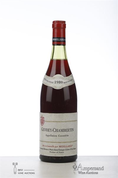 GEVREY CHAMBERTIN 1980 - Moillard - 1 Bottle