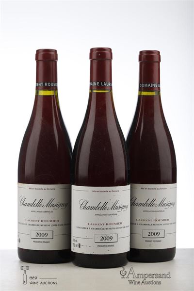 CHAMBOLLE MUSIGNY 2009 - Laurent Roumier - 3 Bottles
