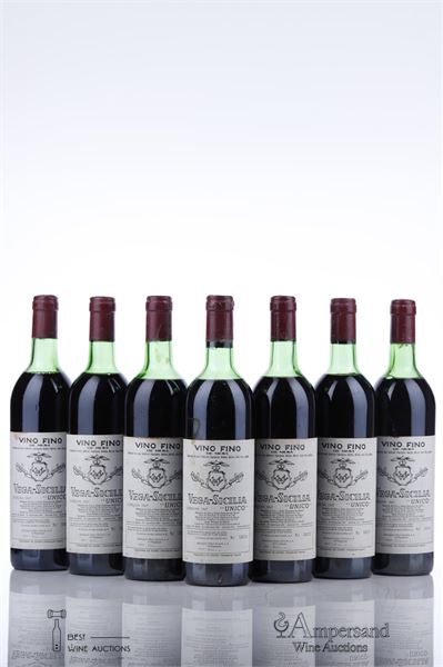 VEGA SICILIA UNICO 1967 - Vega Sicilia - 7 Bottles