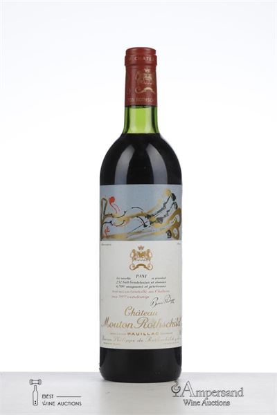 MOUTON ROTHSCHILD 1981 - Mc - 1 Bottle
