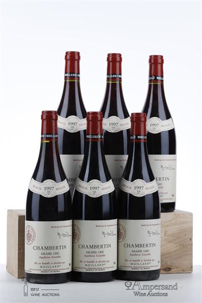 CHAMBERTIN 1997 - Moillard - 6 Bottles