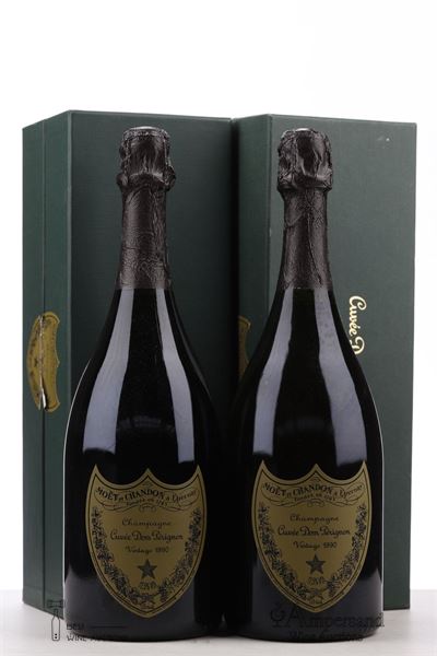 DOM PERIGNON 1990 - Moet et Chandon - 2 Bottles - Oc 1