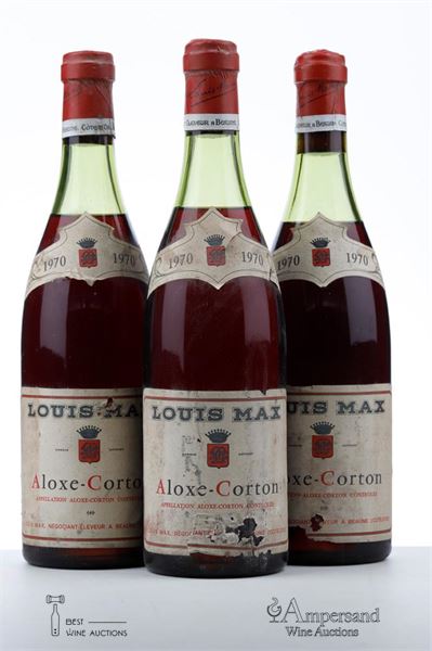 ALOXE CORTON 1970 - Louis Max - 3 Bottles
