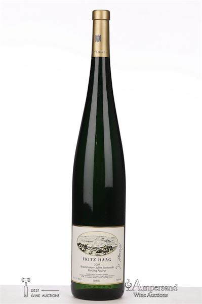 RIESLING BRAUNEBERGER JUFFER SONNENUHR AUSLESE 2007 - Fritz Haag, personally signed on label - 1 Magnum