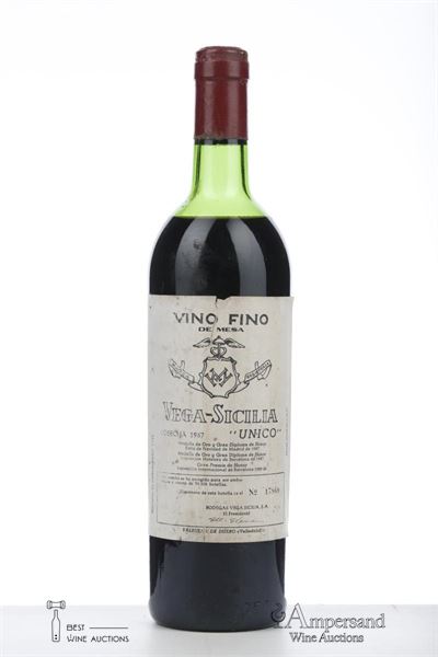 VEGA SICILIA UNICO 1967 - Vega Sicilia - 1 Bottle