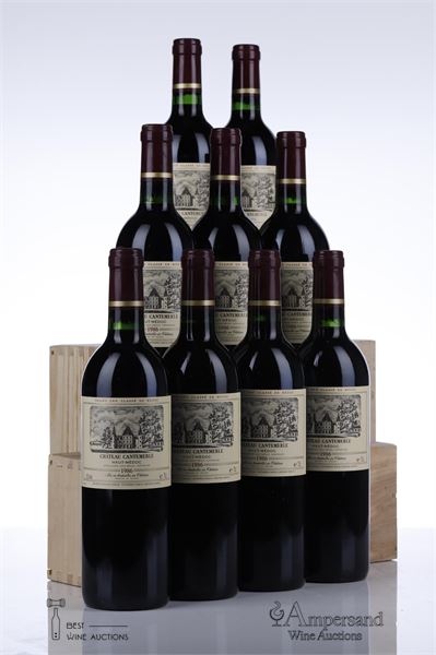 CANTEMERLE 1986 - 9 Bottles