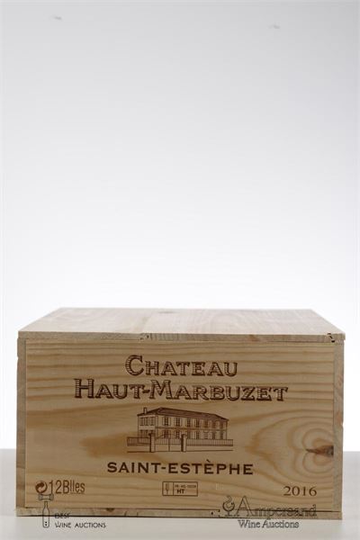 HAUT MARBUZET 2016 - Mc - 12 Bottles - Owc 12