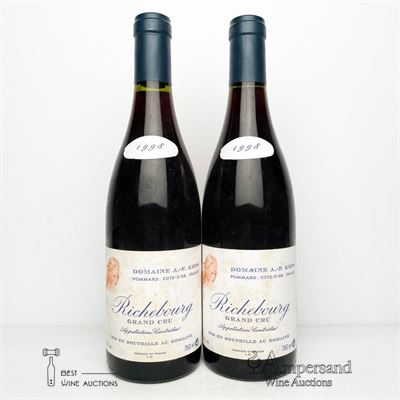 RICHEBOURG 1998 - Anne Françoise Gros - 2 Bottles