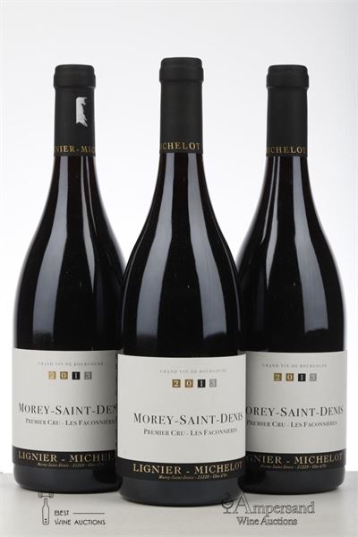 MOREY ST DENIS LES FACONNIERES 2013 - Lignier Michelot - 3 Bottles
