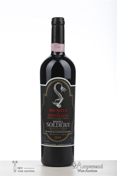 BRUNELLO DI MONTALCINO RISERVA 2001 - Soldera - 1 Bottle