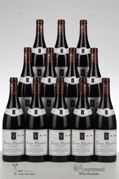 GEVREY CHAMBERTIN BEL AIR 2009 - Chateau Andre Ziltener - 12 Bottles
