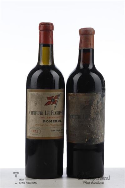 LA FLEUR PETRUS 1952 - Mc - 2 Bottles