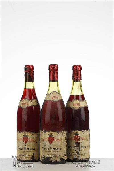 VOSNE ROMANEE 1976 - Georges Noellat - 3 Bottles