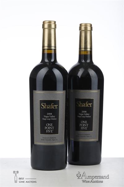 SHAFER ONE POINT FIVE 2008 - Shafer - 2 Bottles