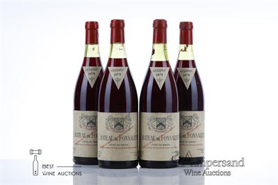 DE FONSALETTE 1979 - Rayas - 4 Bottles