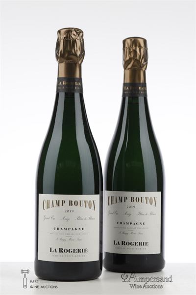 LA ROGERIE CHAMP BOUTON EXTRA BRUT  DEGORGEMENT 01/2024 2019 - La Rogerie - 2 Bottles