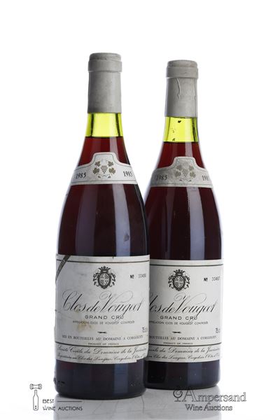 CLOS VOUGEOT 1985 - Domaine de la Juviniere - 2 Bottles