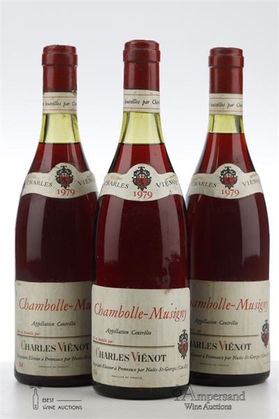 CHAMBOLLE MUSIGNY 1979 - Charles Vienot - 3 Bottles