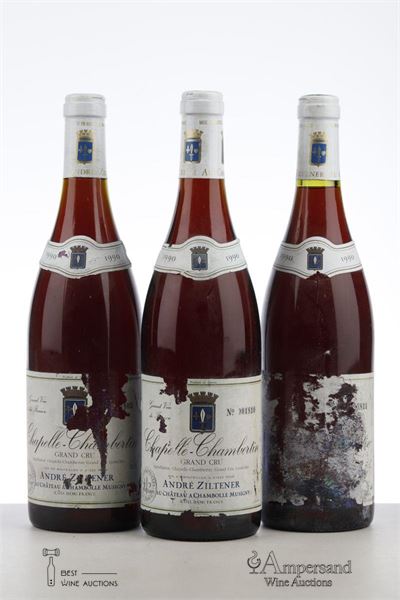 CHAPELLE CHAMBERTIN 1990 - André Ziltner - 3 Bottles