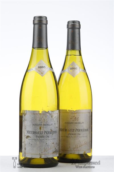 MEURSAULT PERRIERES 2005 - Michelot - 2 Bottles