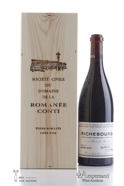 RICHEBOURG 2015 - Domaine de la Romanee Conti - 1 Bottle - Owc 1