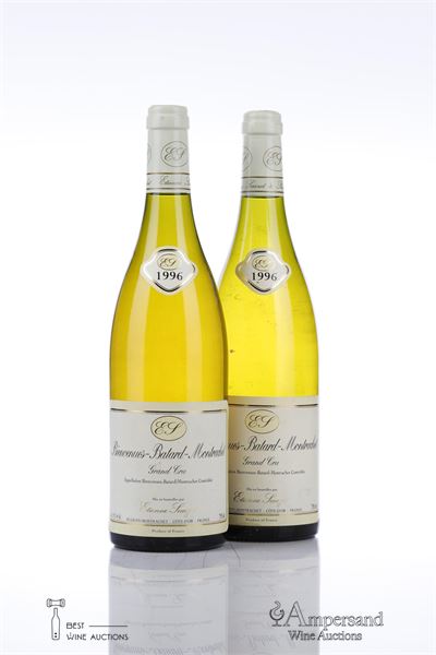 BIENVENUES BATARD MONTRACHET 1996 - Etienne Sauzet - 2 Bottles