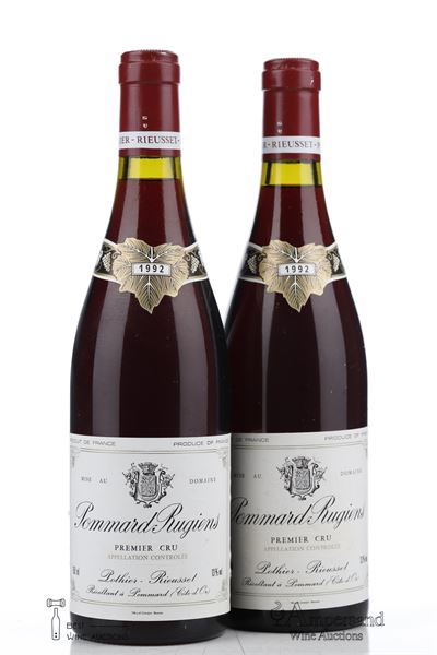 POMMARD RUGIENS 1992 - Pothier Rieusset - 2 Bottles
