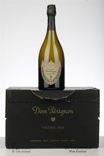 DOM PERIGNON 2008 - Moet et Chandon - 6 Bottles - Oc 6