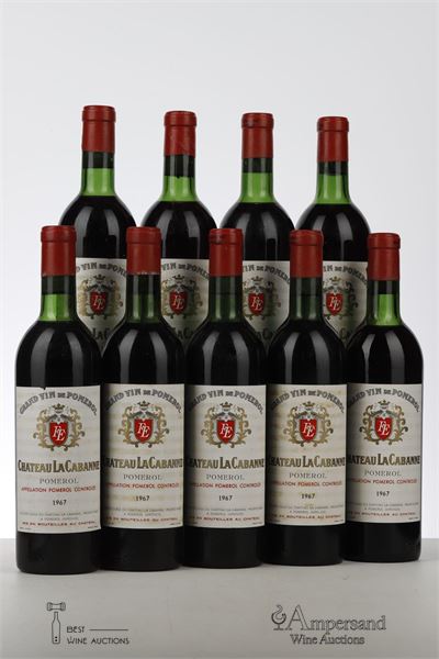 LA CABANNE 1967 - Mc - 9 Bottles