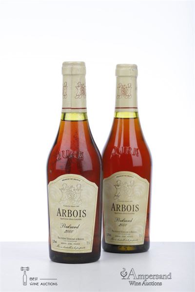 ARBOIS POULSARD 2000 - Fruitiere Vinicole D'Arbois - 2 Half Bottles