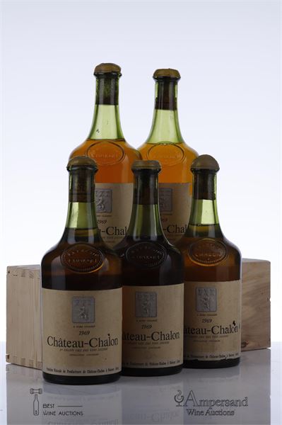 CHATEAU CHALON 1969 - Fruitiere vinicole - 5 x 0,620Ltr